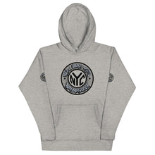 Load image into Gallery viewer, NYC Brooklyn Subway Token Hoodie